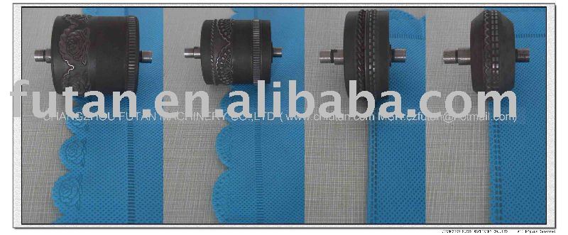Ultrasonic lace roller