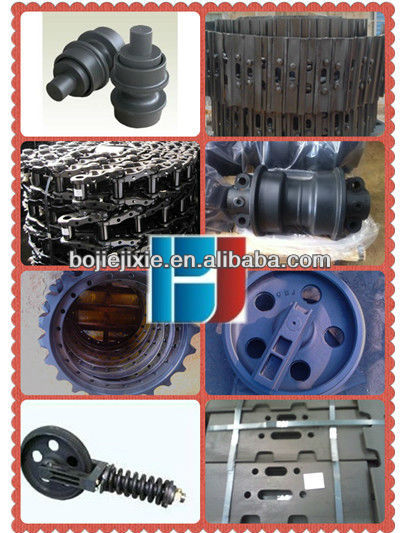 Undercarriage spare parts for excavators and bulldozers