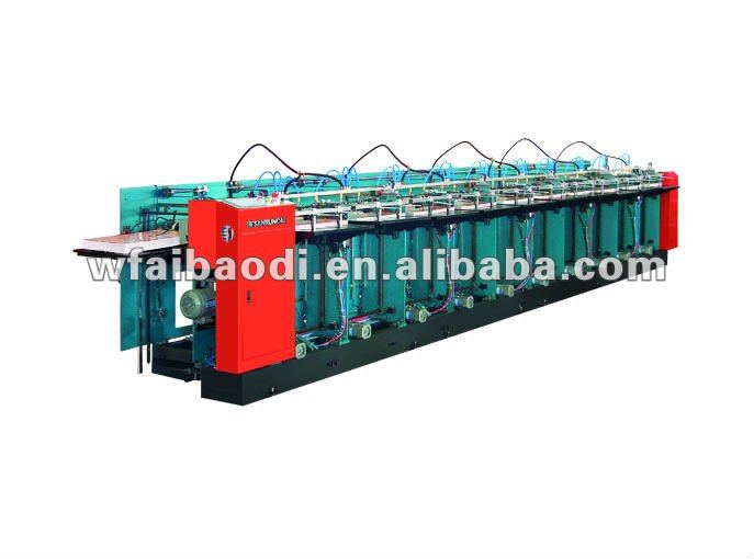 Unit type assembing gathering collating machine