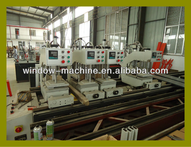UPVC windows machine PVC Window Welding Machine Four head PVCwindow welding machine (HJ02-4500.4/4A)
