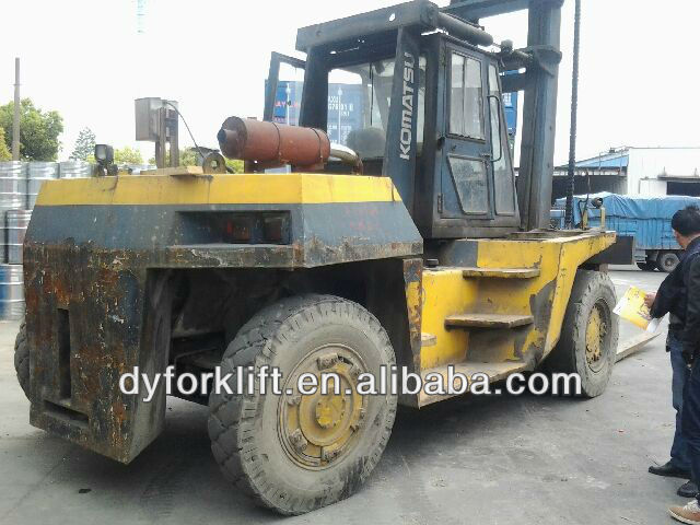 used 15t komastu forklift