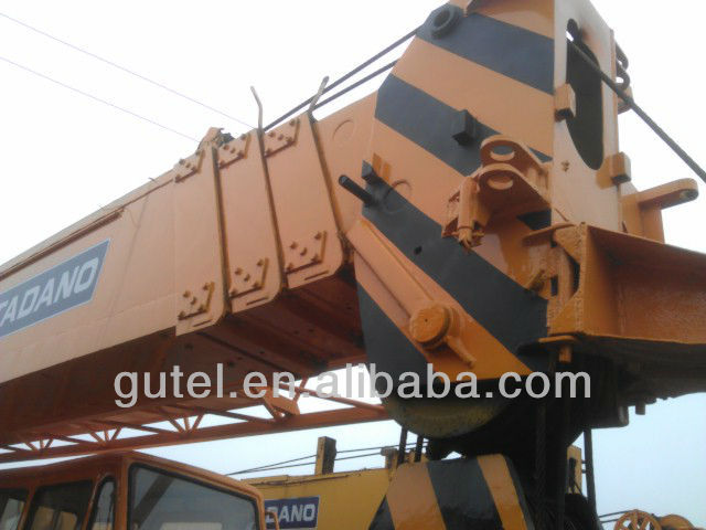 used 35ton tadano mobile crane,tadano nissan 35ton truck crane