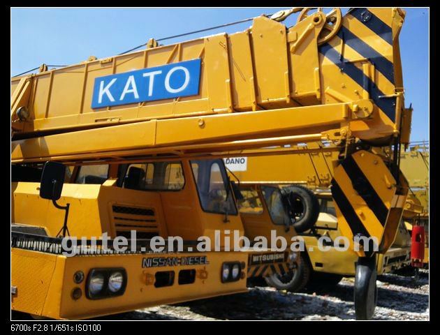 used 50ton japan crane KATO NK500E 50T mobile truck crane