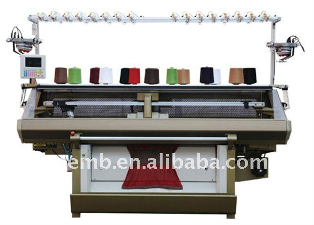 USed Automatic Flat Jacquard Knitting Machine