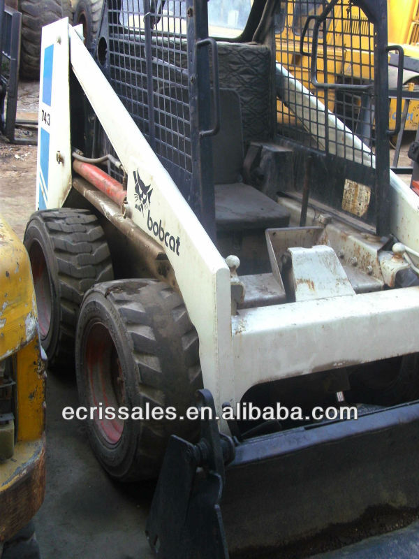 Used Bobcat wheel loader 743, original from American