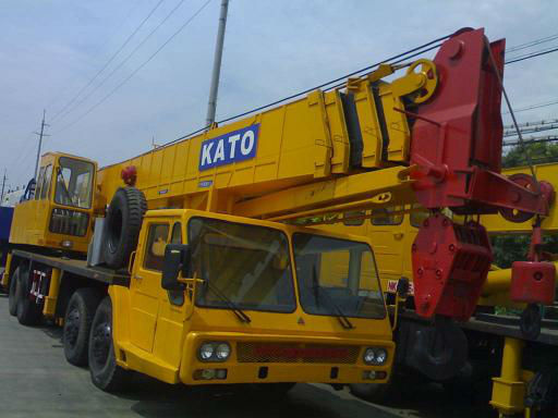 Used Construction machine KATO 55ton Crane NK 500E-V