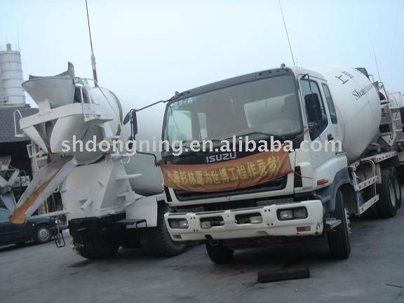 Used construction machinery Contrete Mixer Truck ISUZU 8CBM