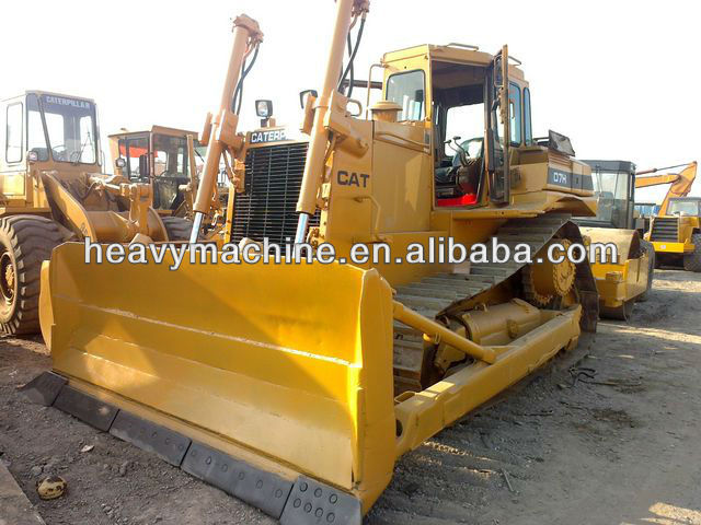 USED CRAWLER BULLDOZER D7H WITH RIPPER