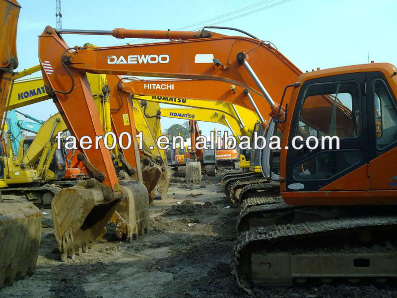 Used Daewoo Excavator DH220LC-V in Shanghai
