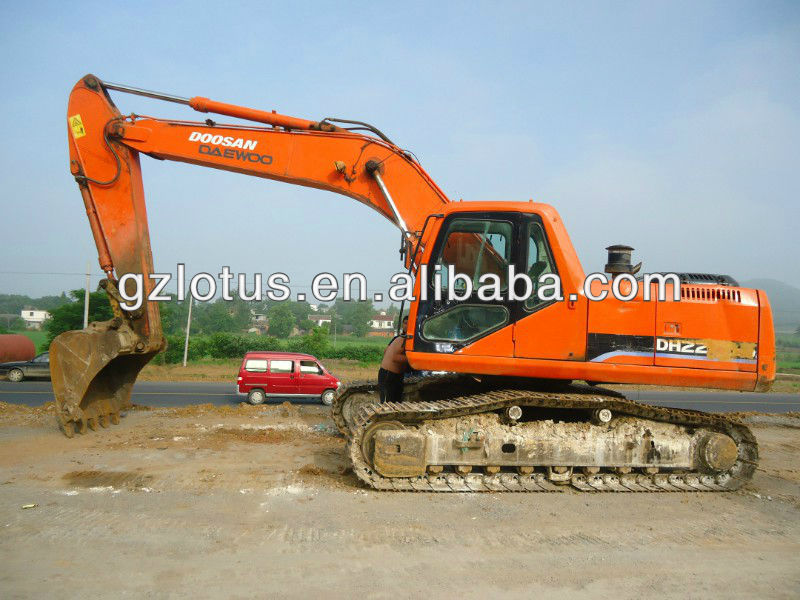 Used Doosan Cheap Excavator DH220LC-7,Korean Doosan Excavator