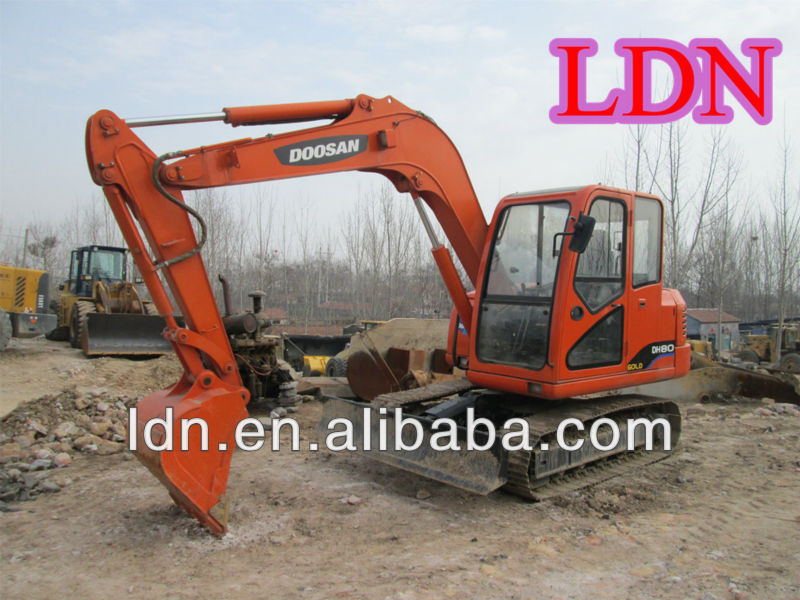 Used Doosan Excavator,Doosan Excavator DH80Gold