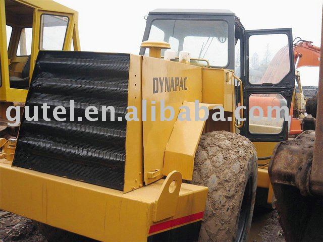 used dynapac CA25D tire roller road roller