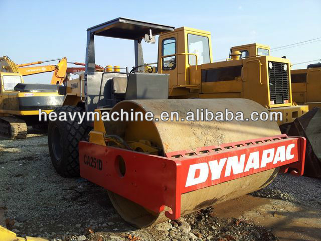 Used Dynapac Compact Roller CA251D In Low Price For Sale