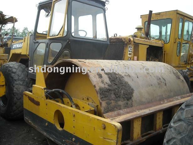 Used Dynapac Road Roller CA 25 yellow