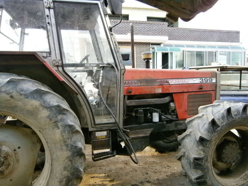 Used farm tractor