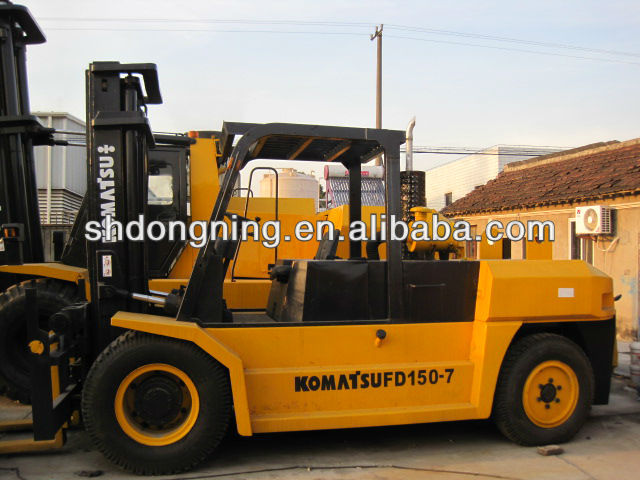 used folklift komatsu FD150, Hot Sale and Low price