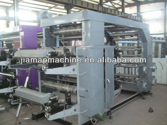 Used for four-color non-woven fabric bag printing Machine/ plastic film Letterpress Printing Machine,