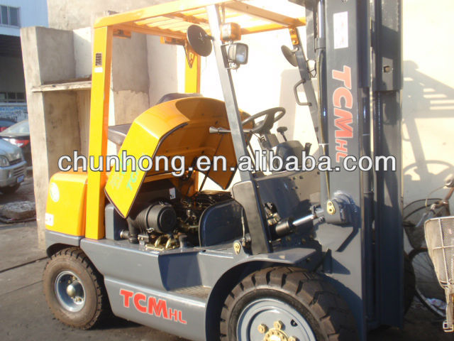 used forklift, good tcm 3t forklift, origin from japan