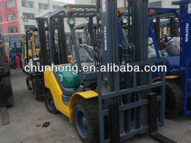 used forklift, komatsu 3t forklift FD30-16, origin from japan