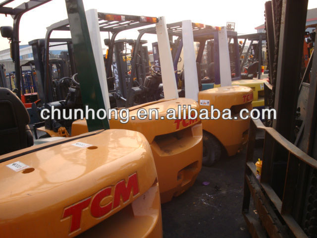 used forklift, tcm 3t diesel forklift, origin from japan