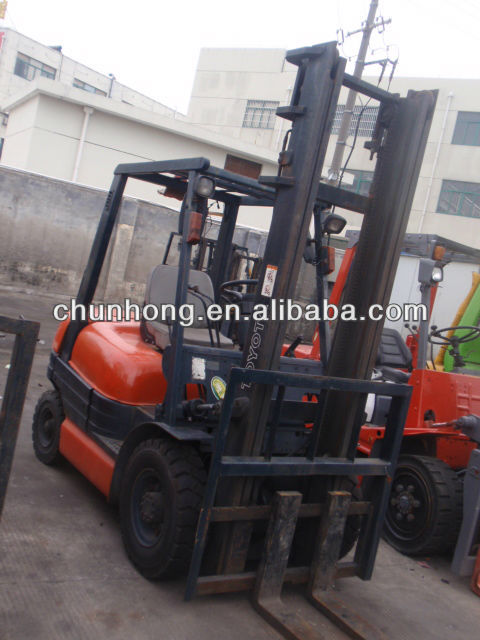 used forklift toyota 3t, 6FD30 diesel forklift, original from japan