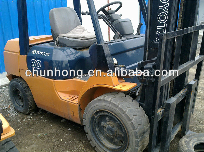 used forklift, toyota 3t forklift 7FD30, origin from japan