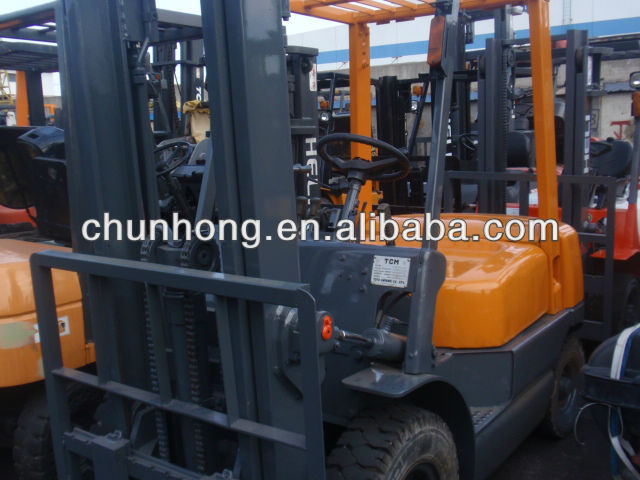 used forklift, used tcm 3t forklift, origin from japan