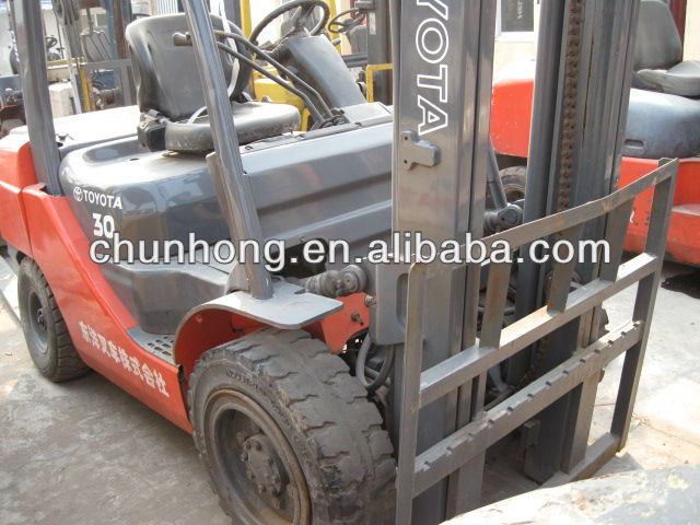 used forklift, used toyota forklift 3t 8FD30, origin from japan