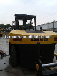 used forklifts komatsu 15 tons FD100-7