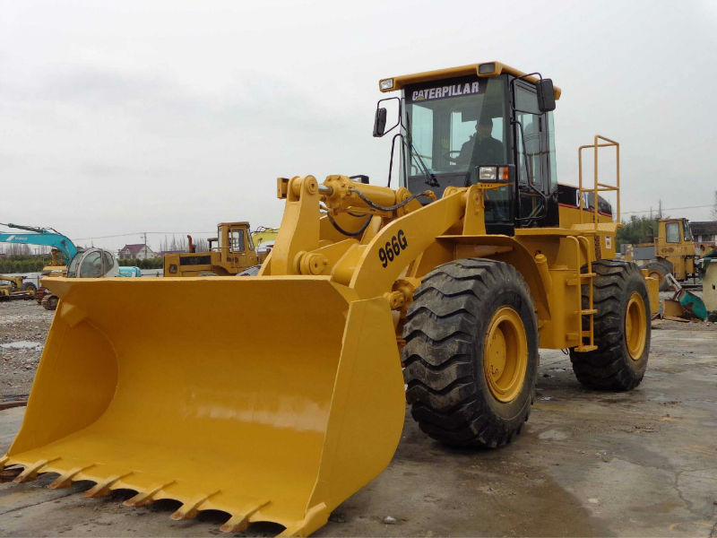 used front loader wheel loader 966G, original from USA