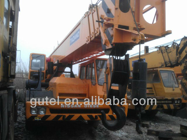 used japan original crane 35ton,tadano nissan crane 35ton,35ton crane