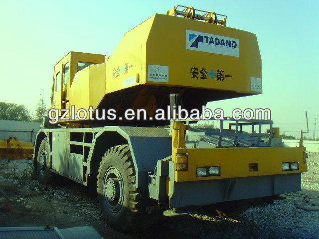 Used JapanTadano Rough Terrain Crane GT650E