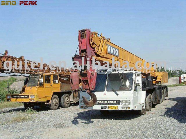 used KATO hydraulic truck crane mobile crane 40ton