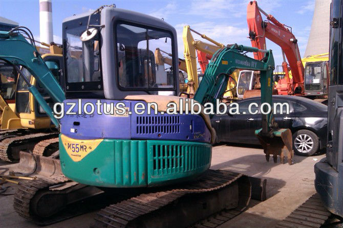 Used Komatsu Mini Excavator PC55, Komatsu Diggers 55