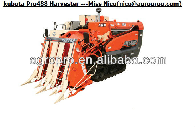 Used Kubota Harvester-- Pro488