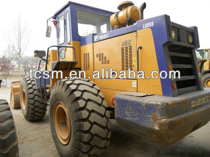 Used LG855 wheel loader Chines original on sale in shanghai China