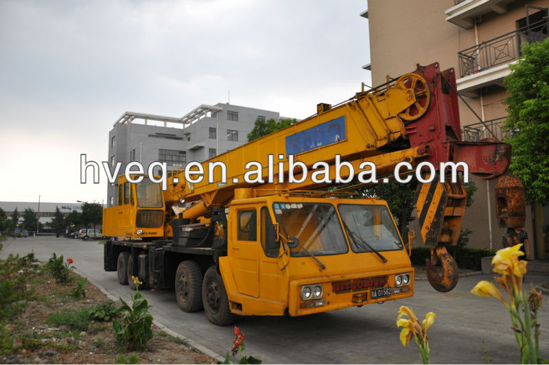 Used mobile truck mounted crane 40ton