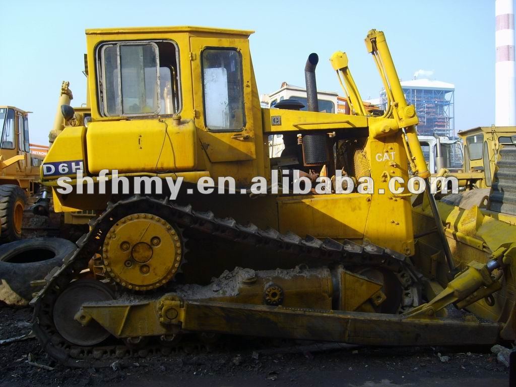 used original crawler bulldozer D6H