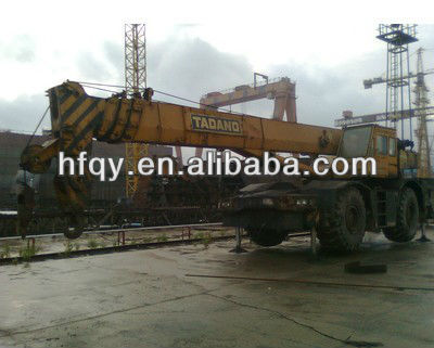 Used original TADANO 50 ton rough terrain crane