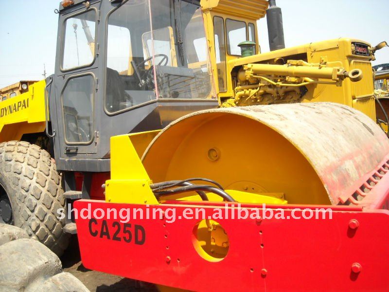 Used Road Roller Dynapac CA25D, Good Working Condition