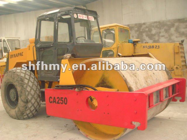 used road roller, Dynapac CA25D roller, year 2000 road roller