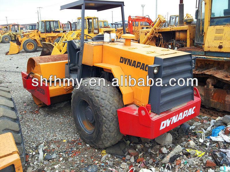 Used road roller, Dynapac cc21 CA25D CA30 roller