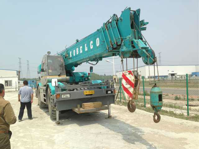 used rough terrain crane KOBELCO RK500 for sale