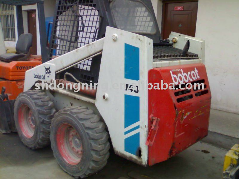 used Skid Steer Loader Bobcat 743, mini Loader