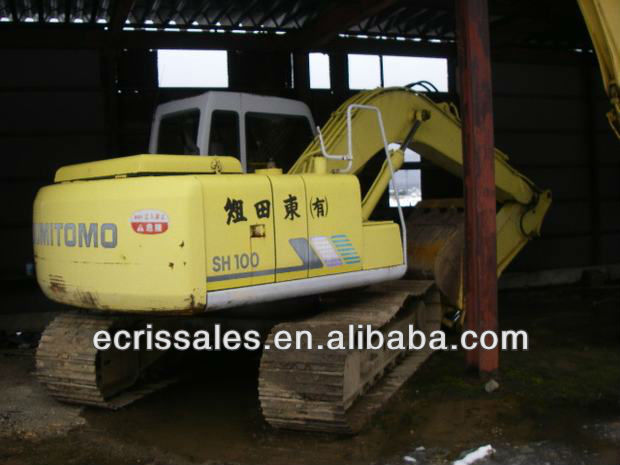 used Sumitomo excavator SH 100 original from Japan
