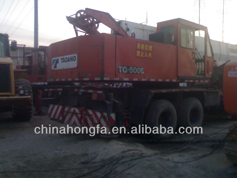 Used Tadano 50ton truck crane for sale