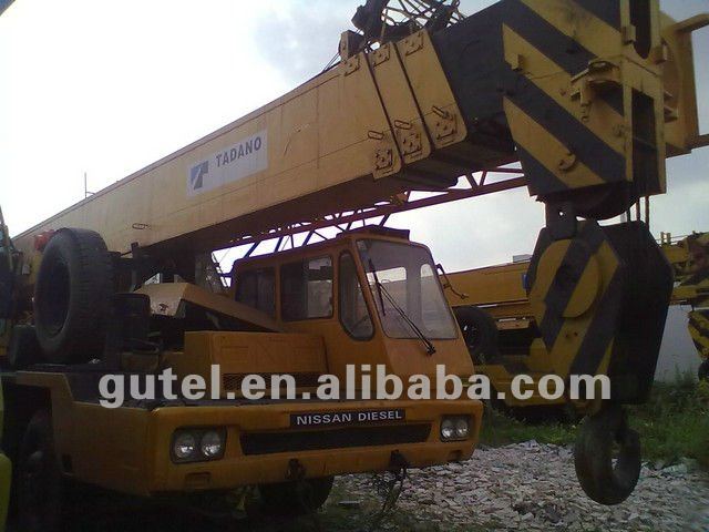 used TADANO japan hydraulic crane 50ton TG500E,NISSAN crane 50ton