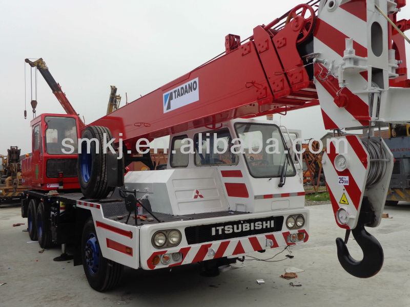 used tadano mobile crane 25 ton for sale,TL250E