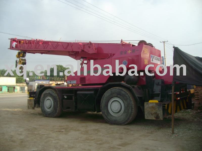 USED TADANO ROUGH TERRAIN CRANE TR500M - 3E TADANO