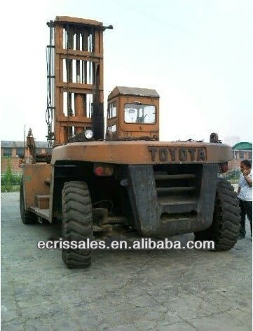 Used Toyota forklift 20 ton, original from Japan